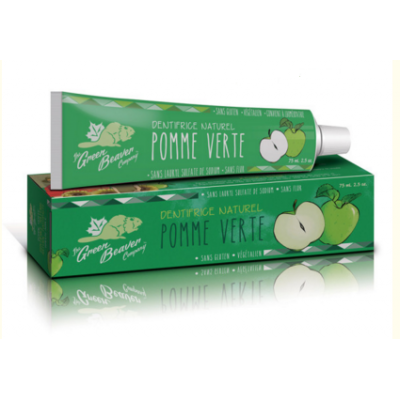 Dentifrice 100% naturel sans fluor | Pomme Verte